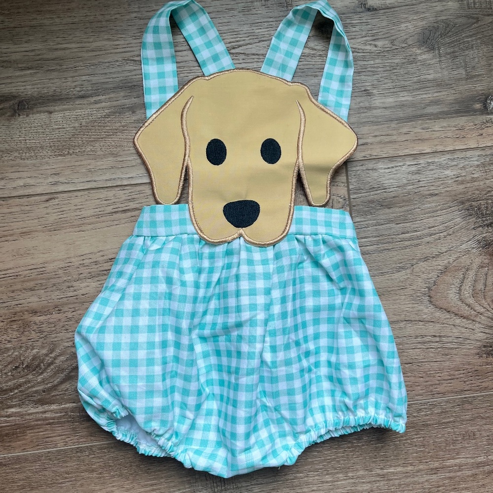 NWT Boutique Puppy Bubble Outfit